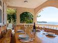Zaglav, Terrace in the apartment, with a sea view, (pet friendly) and WiFi.