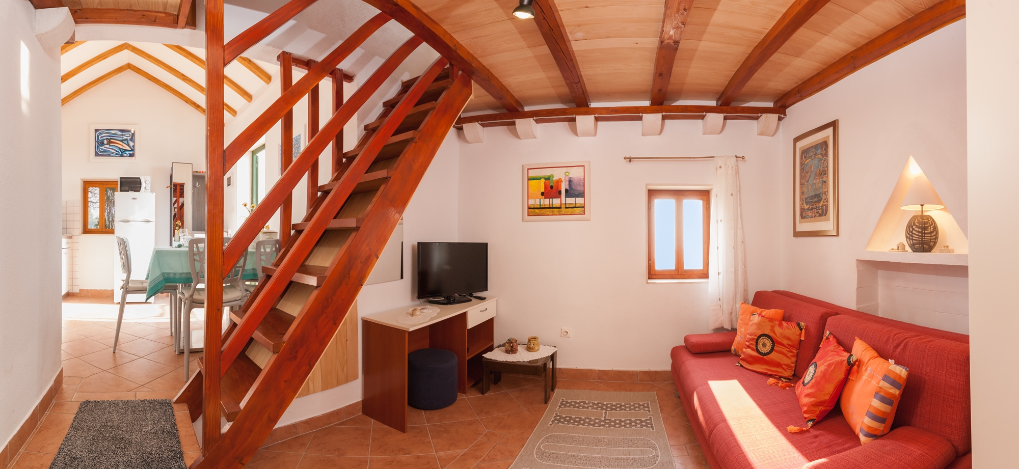 Two bedroom house with terrace and sea view Bol, Brač (K-12228)