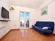 Living room Rogoznica, Living room in the apartment, air condition available and WiFi.