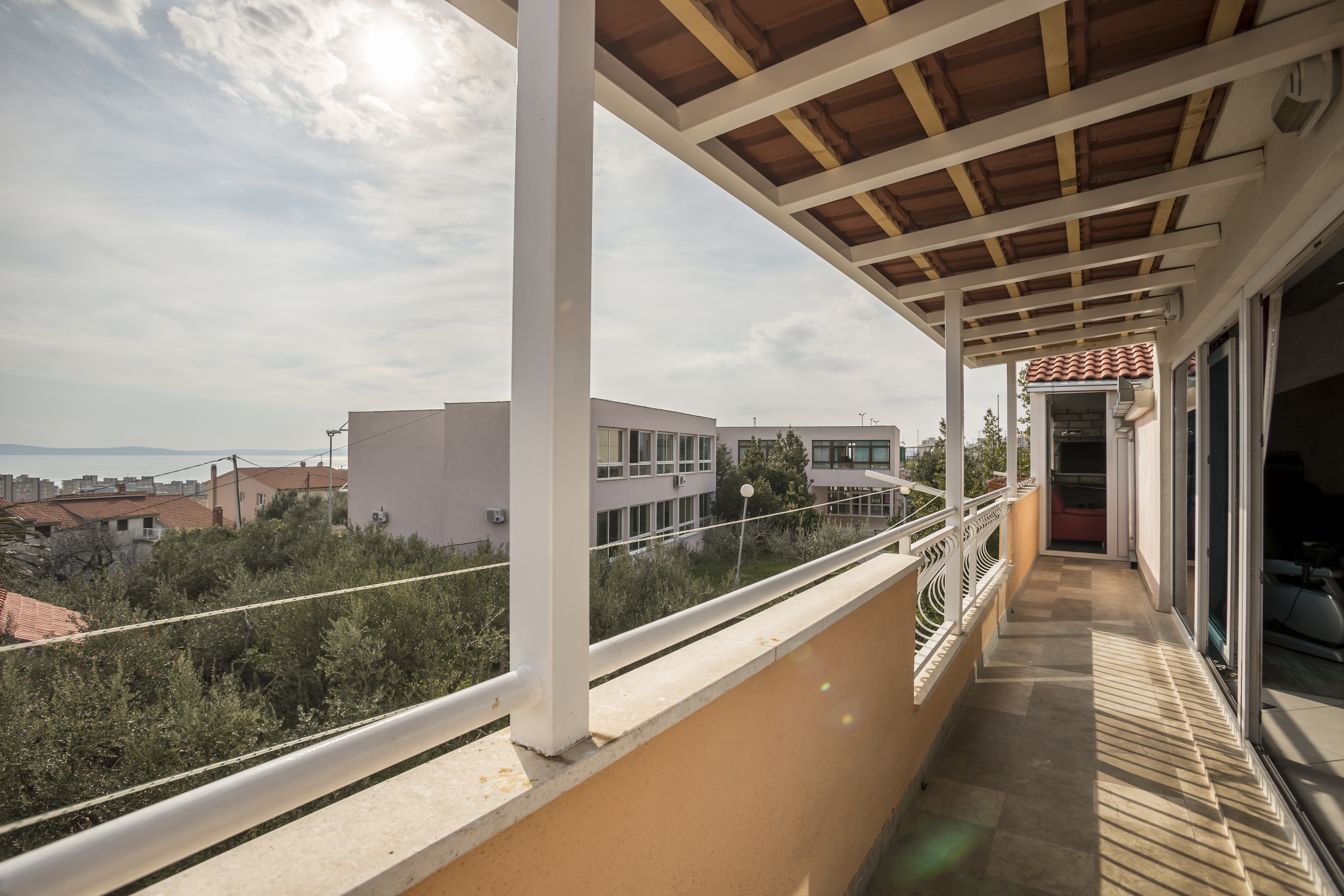 Two bedroom apartment with balcony and sea view Split  A-a