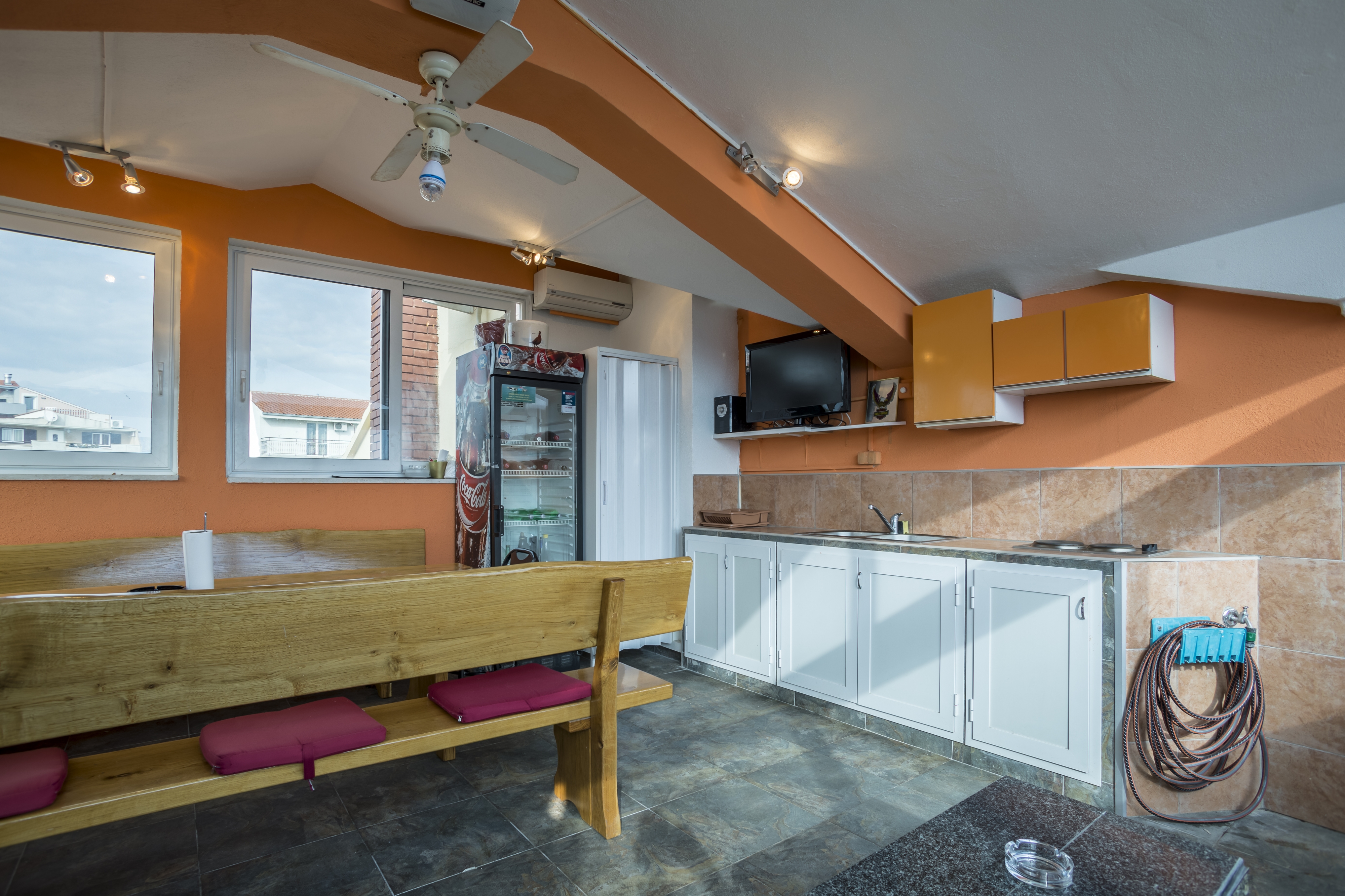 Two bedroom apartment with balcony and sea view Split  A-a
