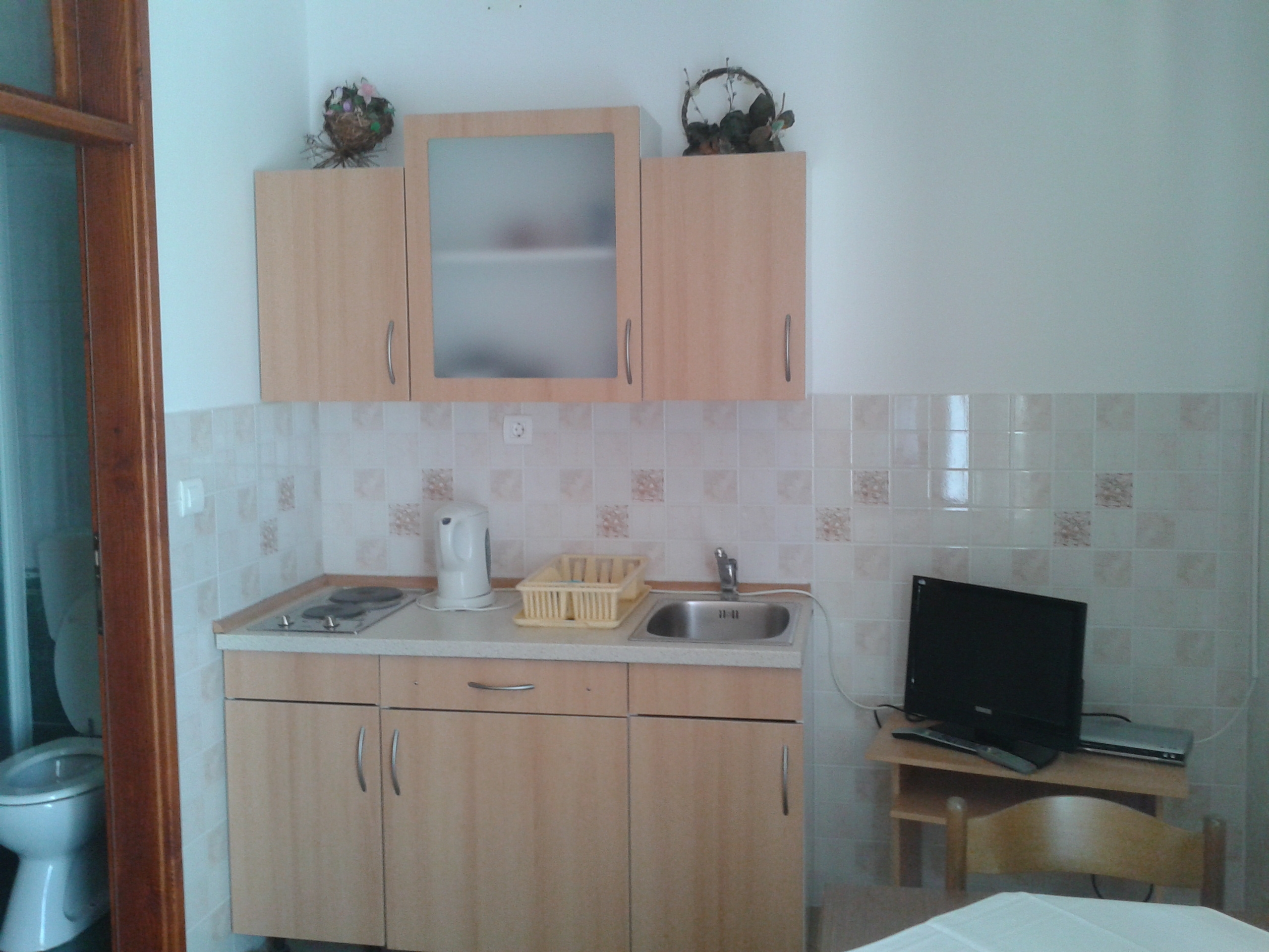 Studio flat with terrace and sea view Solaris, Šibenik  AS-a