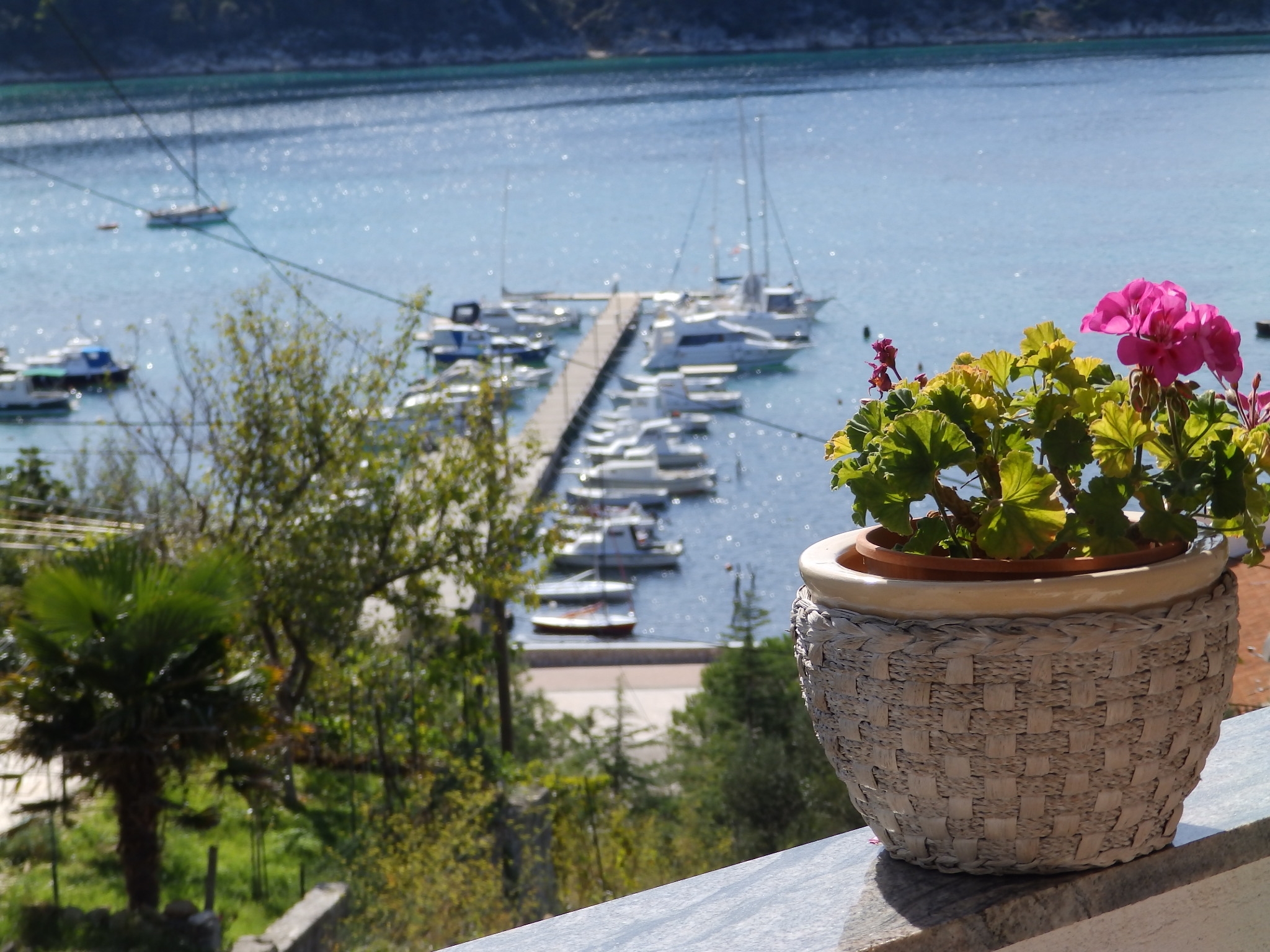 Two bedroom apartment with terrace and sea view Kampor, Rab  A-a