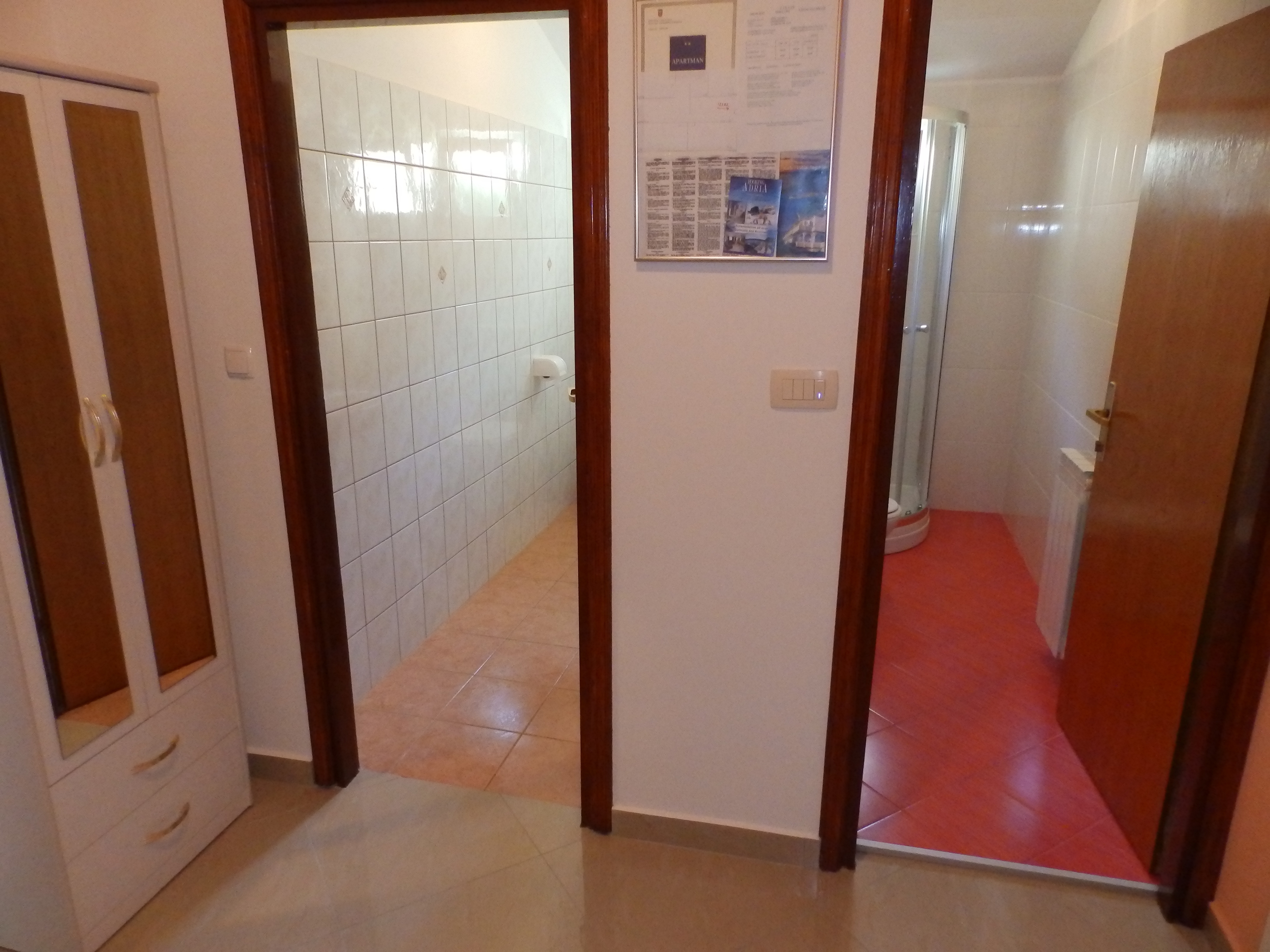 Two bedroom apartment with terrace and sea view Kampor, Rab  A-a