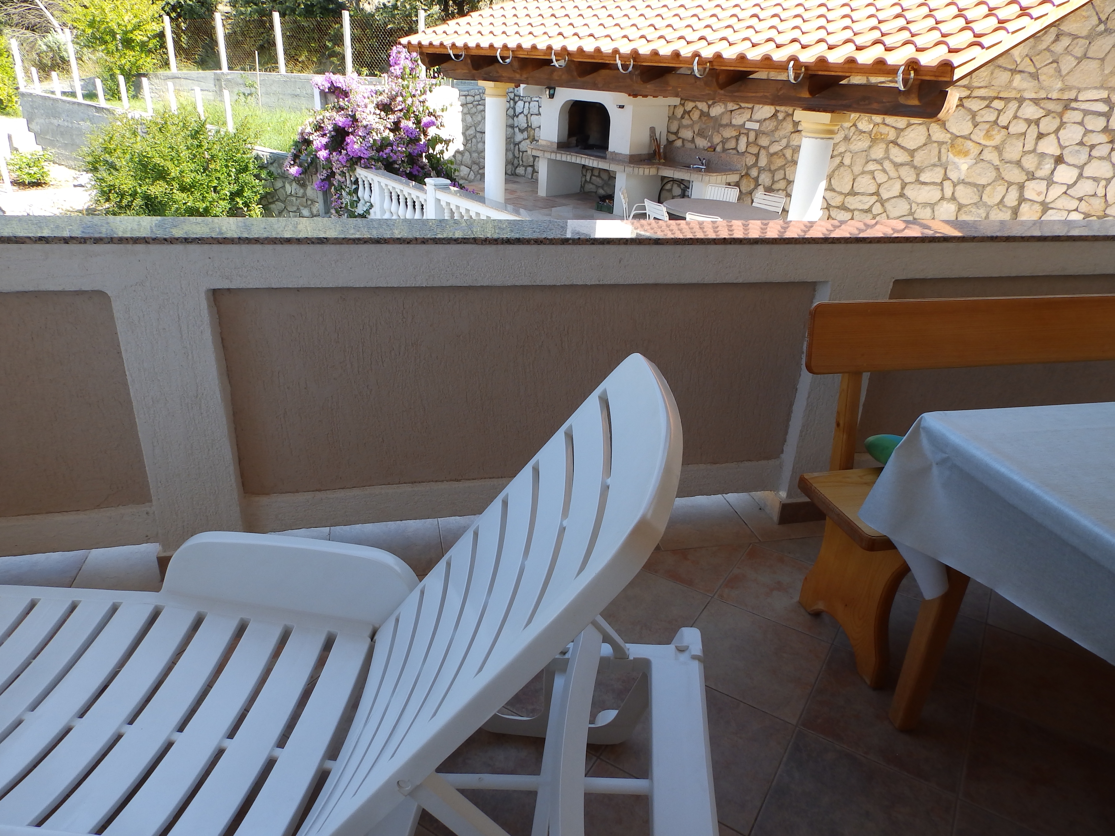 Two bedroom apartment with terrace and sea view Kampor, Rab  A-a