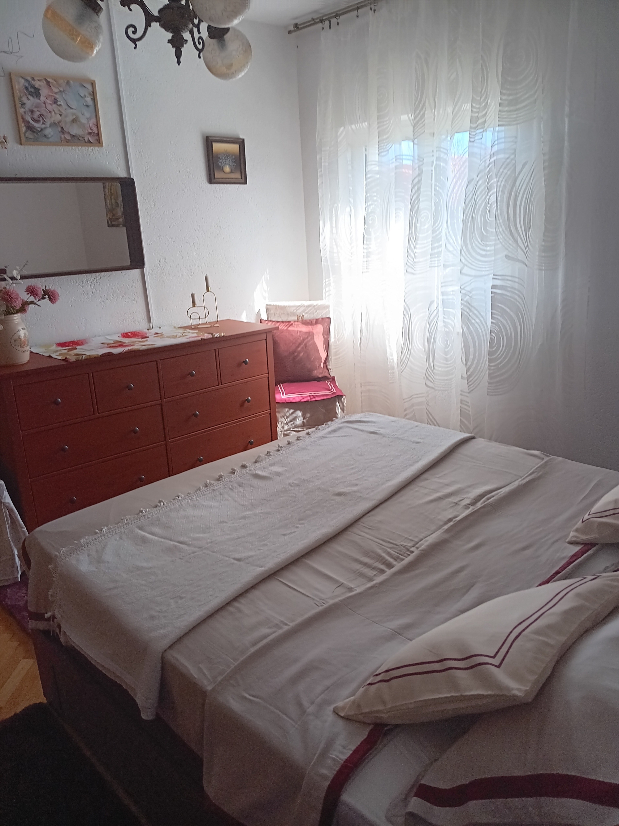 Two bedroom apartment with balcony and sea view Postira, Brač  A-a