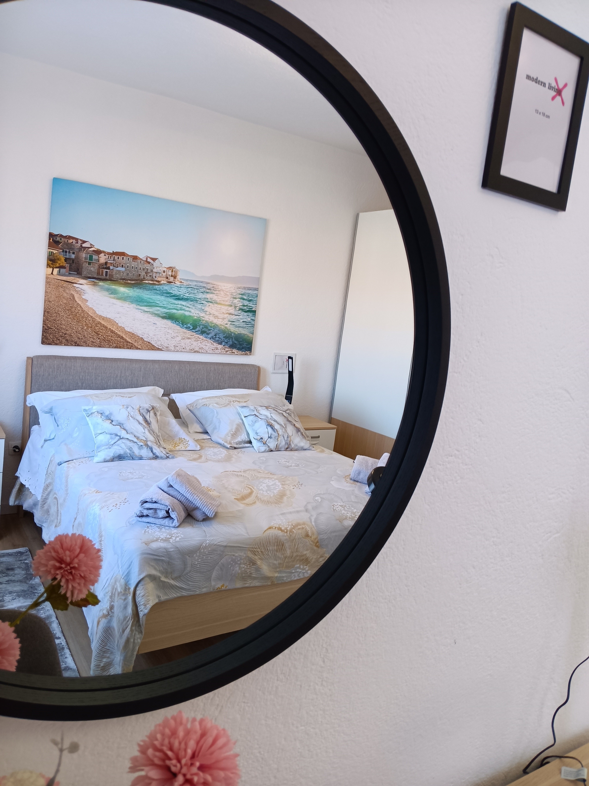 Two bedroom apartment with balcony and sea view Postira, Brač  A-a