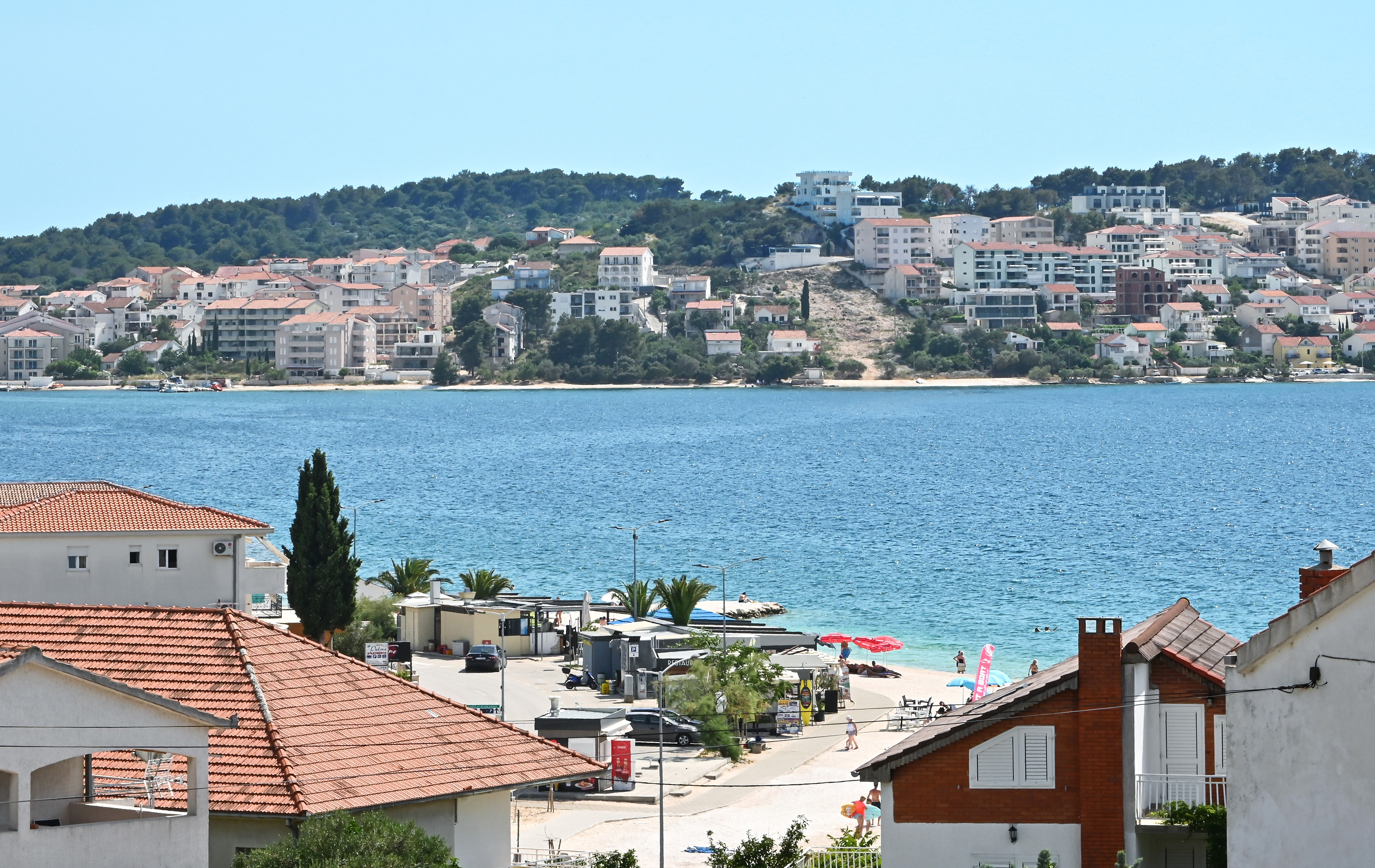 Three bedroom apartment with terrace and sea view Okrug Gornji, Čiovo  A-a