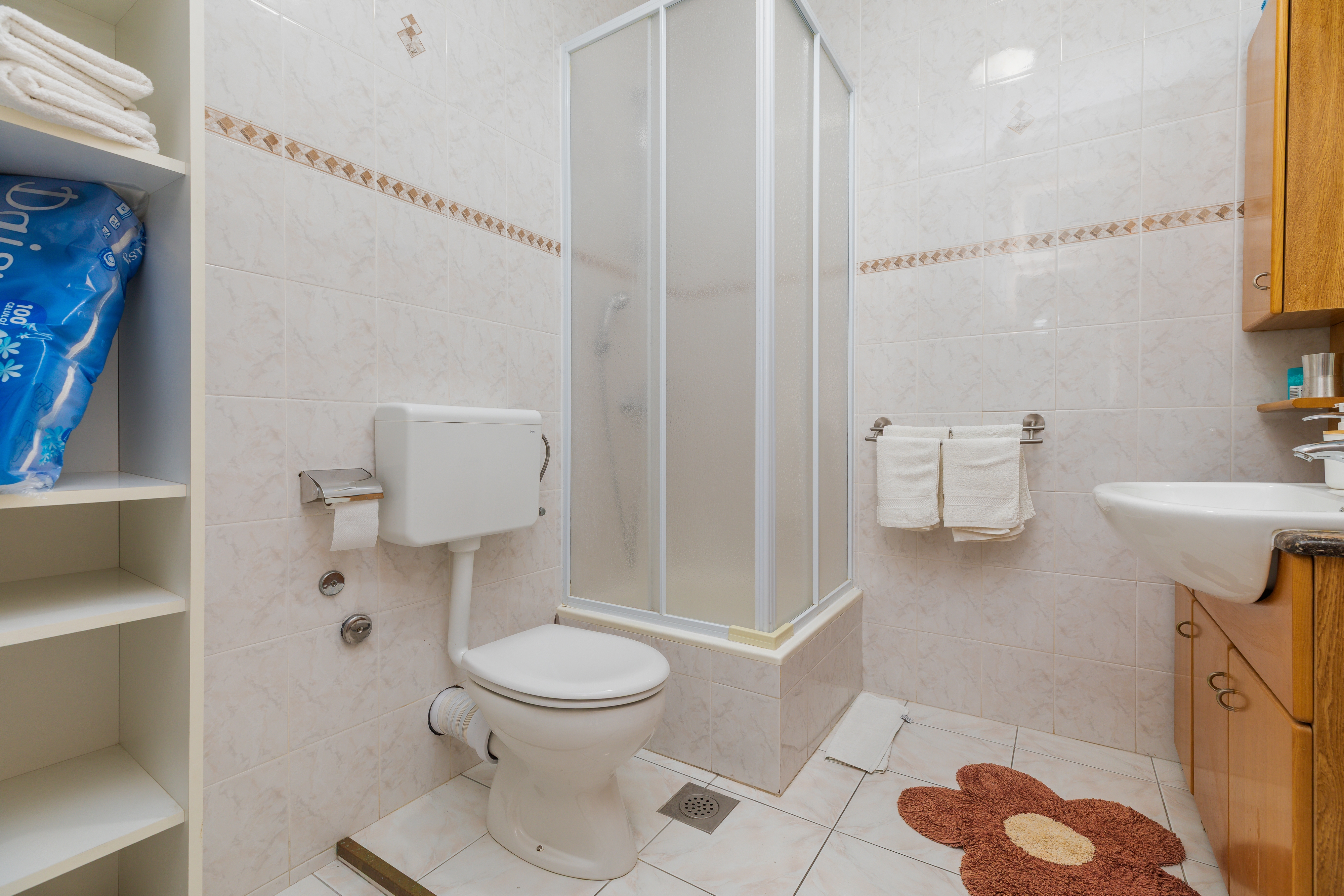 Two bedroom apartment with balcony and sea view Podgora, Makarska  A-a