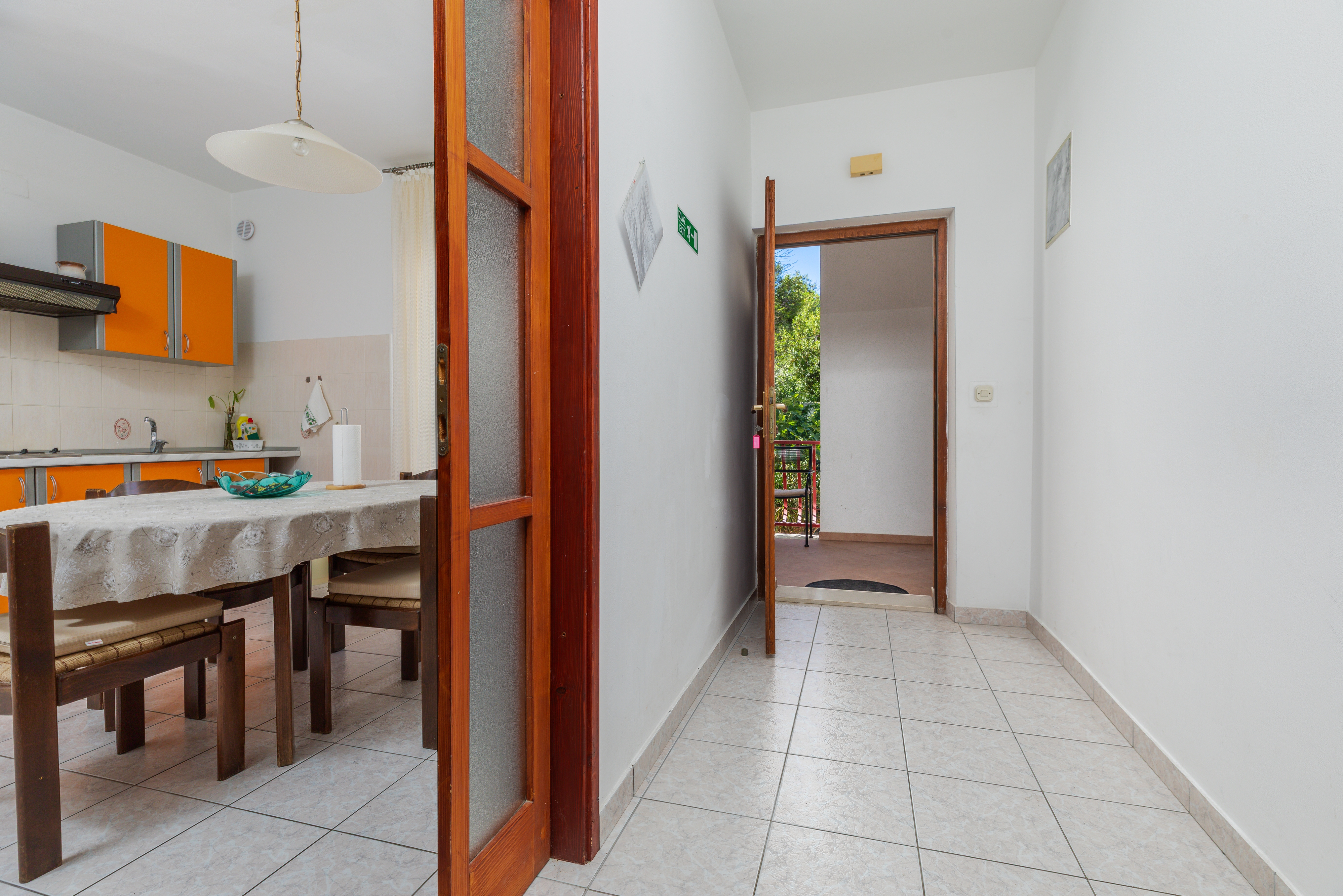 Two bedroom apartment with balcony and sea view Podgora, Makarska  A-a