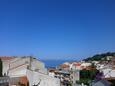 Podgora, Balkon - pogled u smještaju tipa apartment, kućni ljubimci dozvoljeni i WiFi.