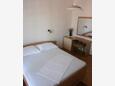 Podgora, Bedroom 1 in the apartment, air condition available, (pet friendly) and WiFi.