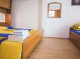 Ložnice Lopar, Ložnice v ubytování typu apartment, s klimatizací a WiFi.