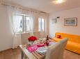 Dining room Makarska, Dining room in the apartment, air condition available and WiFi.