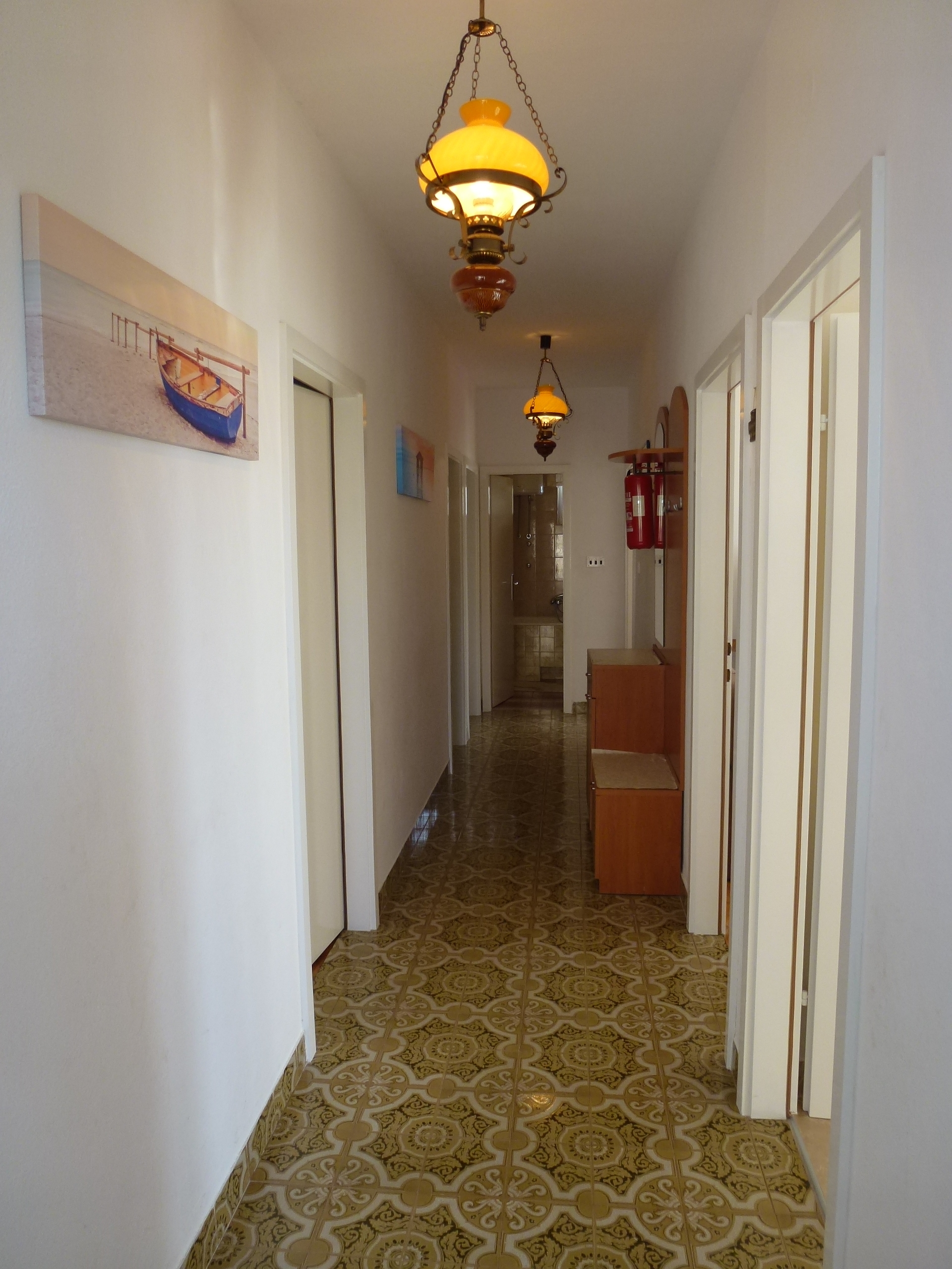Three bedroom apartment with terrace and sea view Stanići, Omiš  A-a