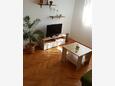 Obývací pokoj Posedarje, Obývací pokoj v ubytování typu apartment, WiFi.