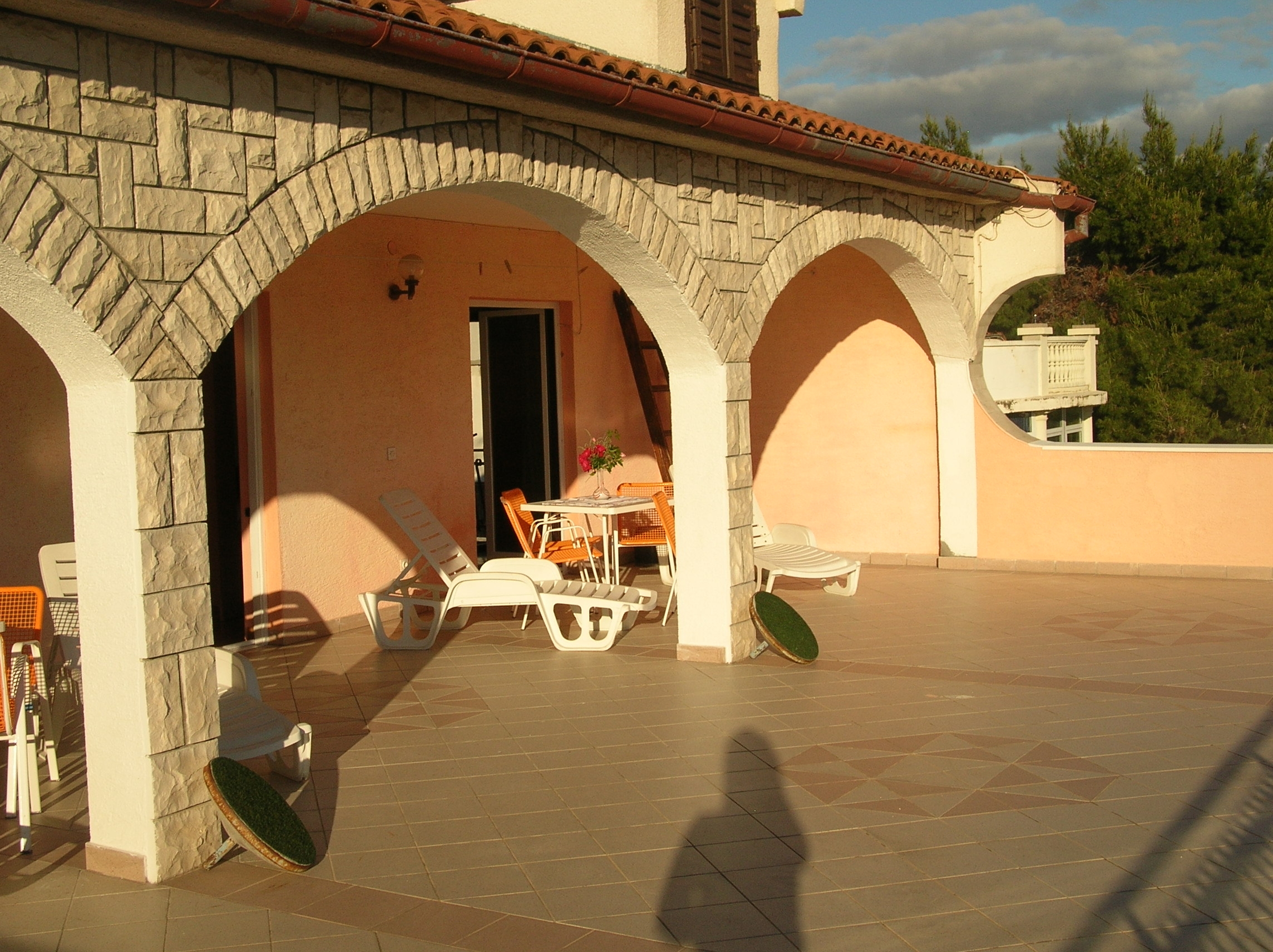 Studio flat with terrace and sea view Brodarica, Šibenik  AS-c