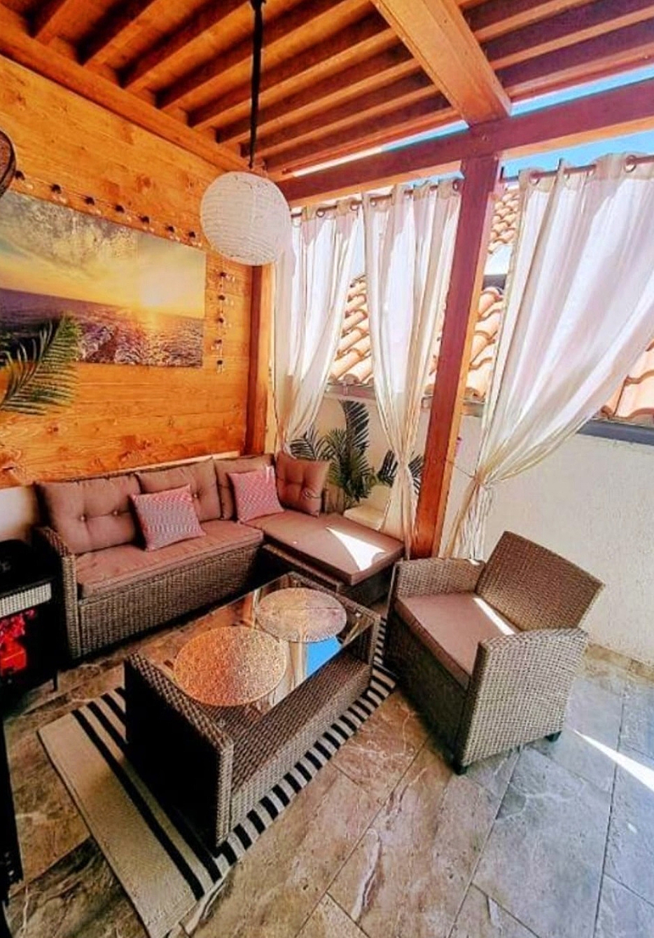 Two bedroom apartment with terrace and sea view Baška Voda, Makarska  A-a