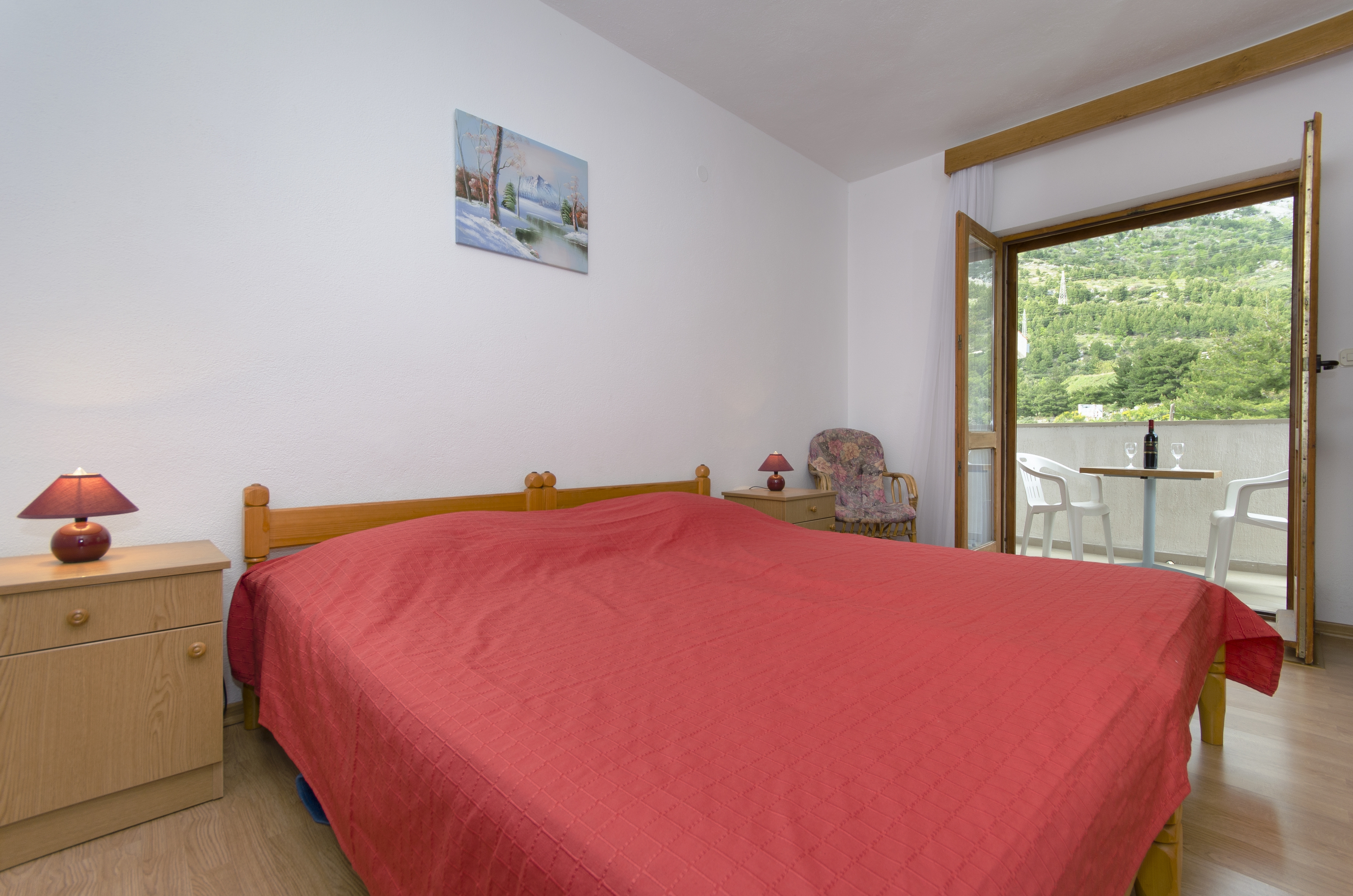 One bedroom apartment with balcony Baška Voda, Makarska (A-12442-b)