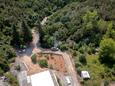 Kruševa, Hvar, Parking 12459 - Maison vacances à proximité de la mer avec une plage de galets.