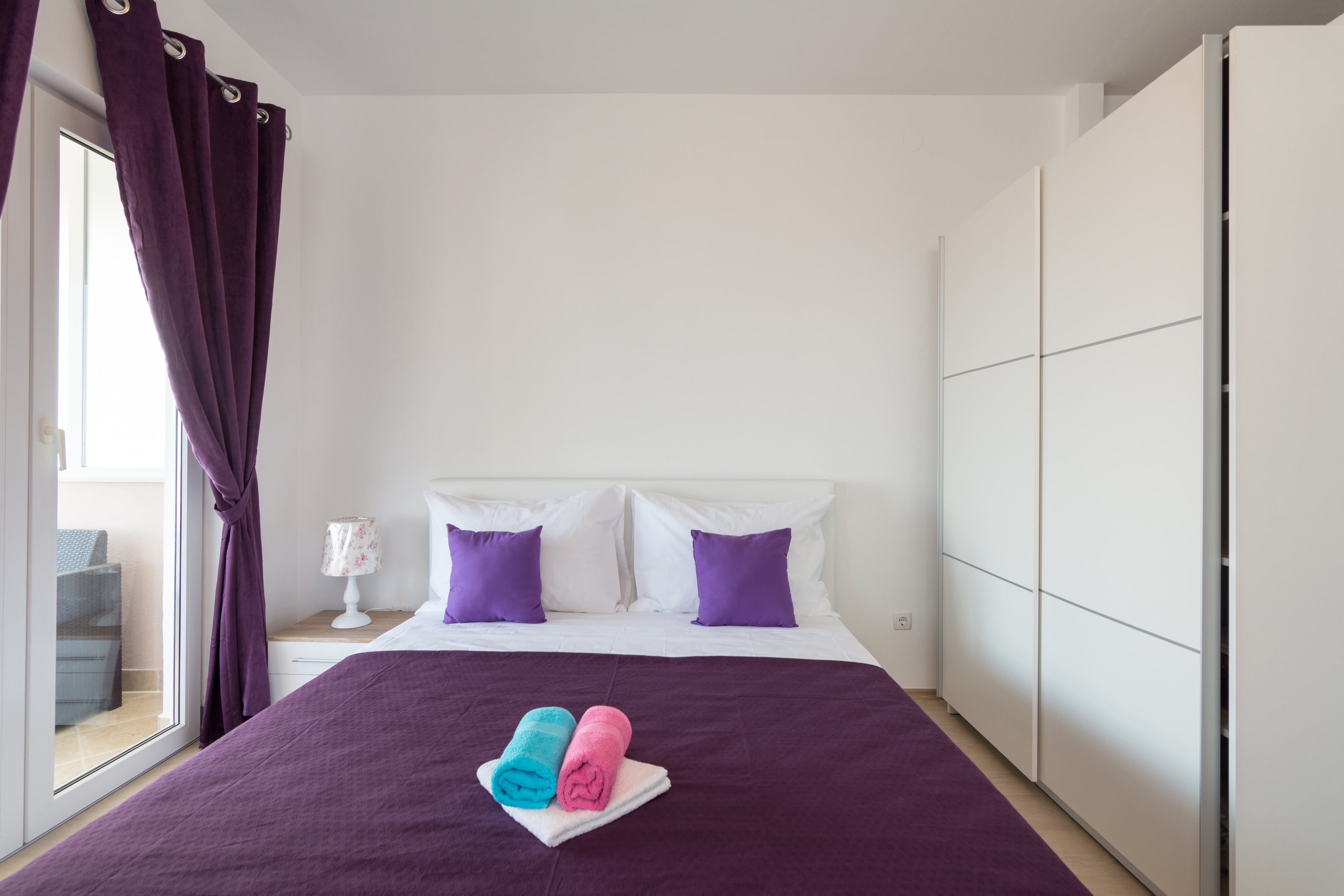 Studio flat with terrace and sea view Seget Vranjica, Trogir  AS-a