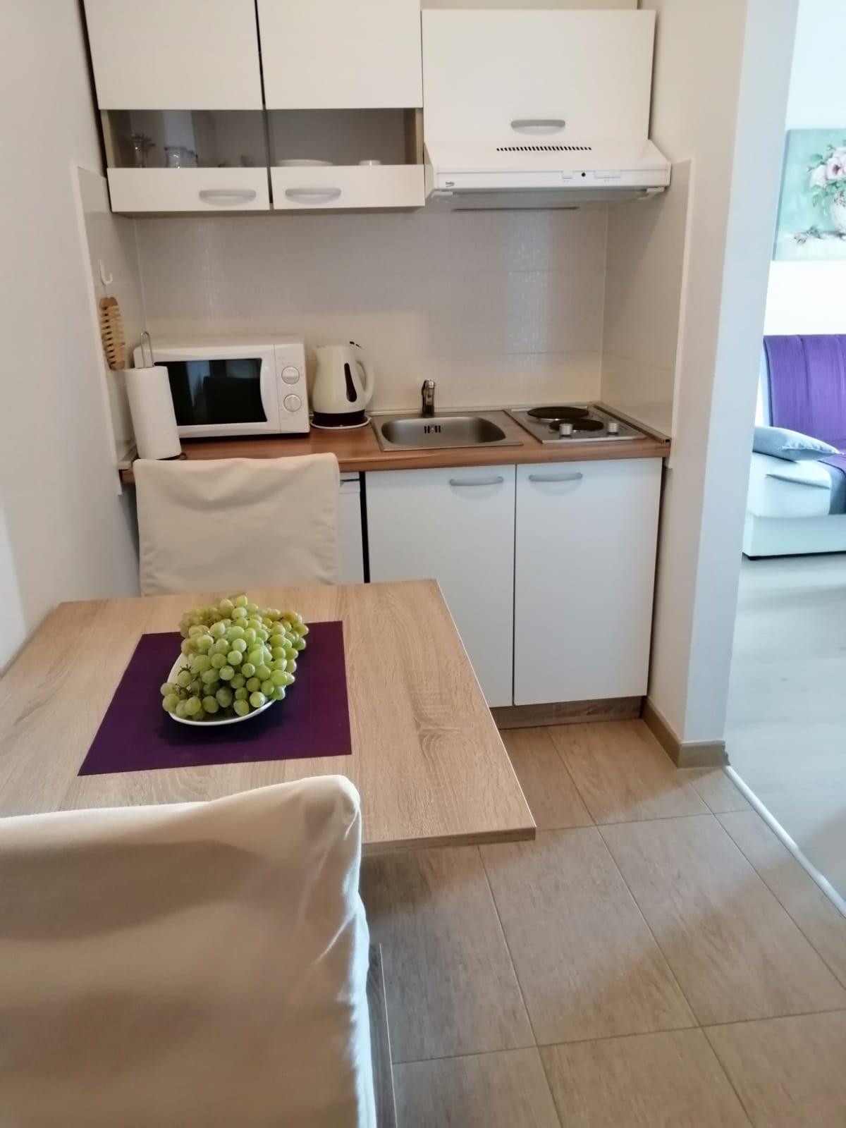 Studio flat with terrace and sea view Seget Vranjica, Trogir  AS-a