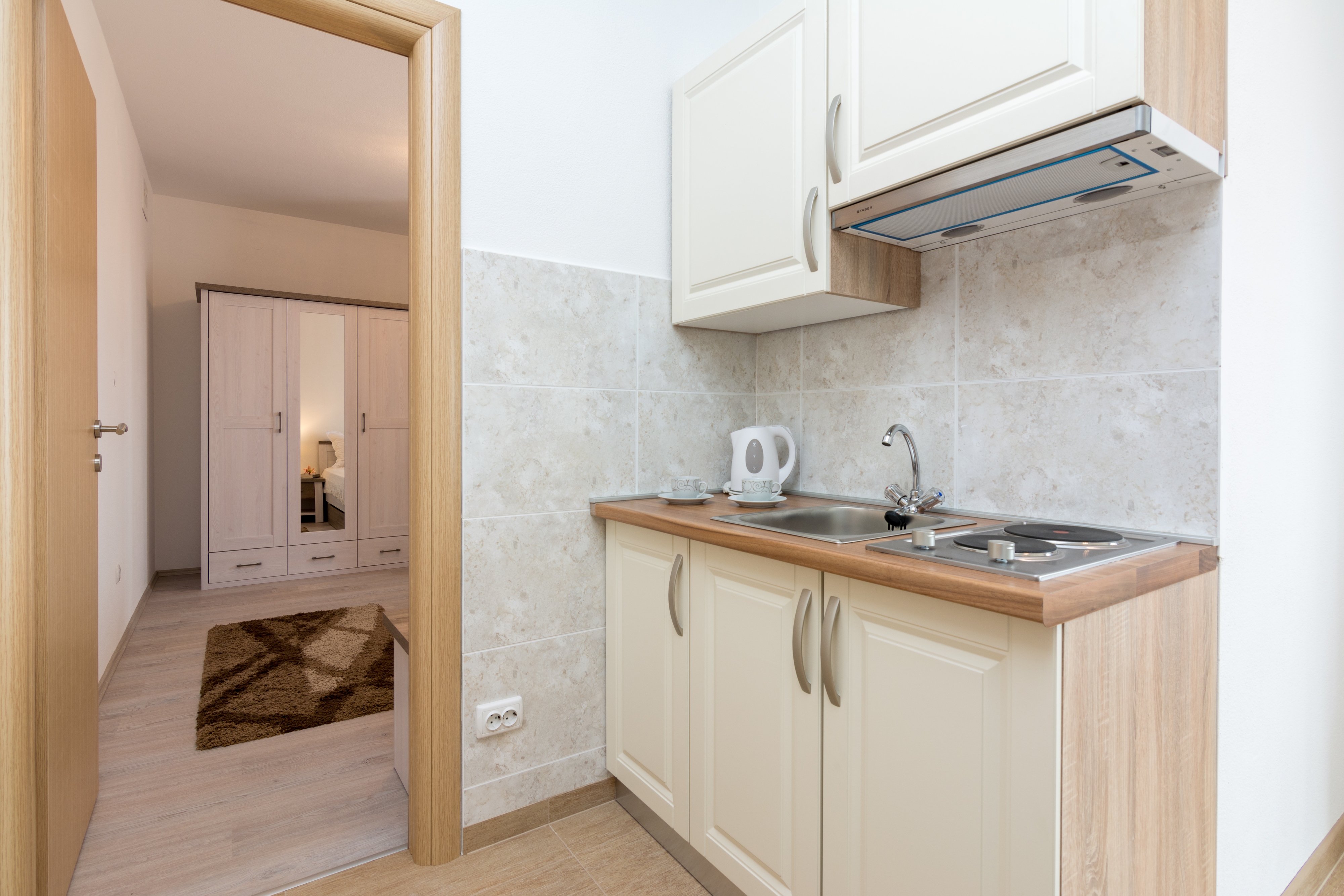 Studio flat with terrace and sea view Seget Vranjica, Trogir  AS-c