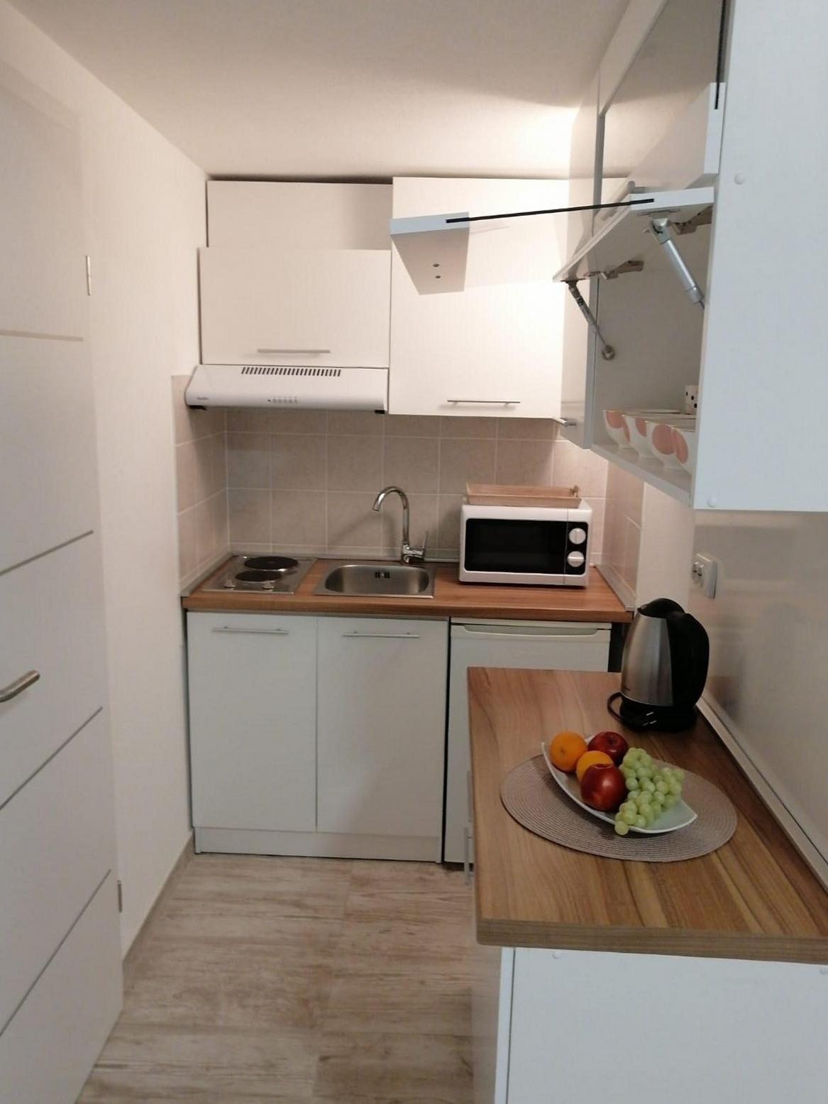 Studio flat with balcony and sea view Seget Vranjica, Trogir  AS-d