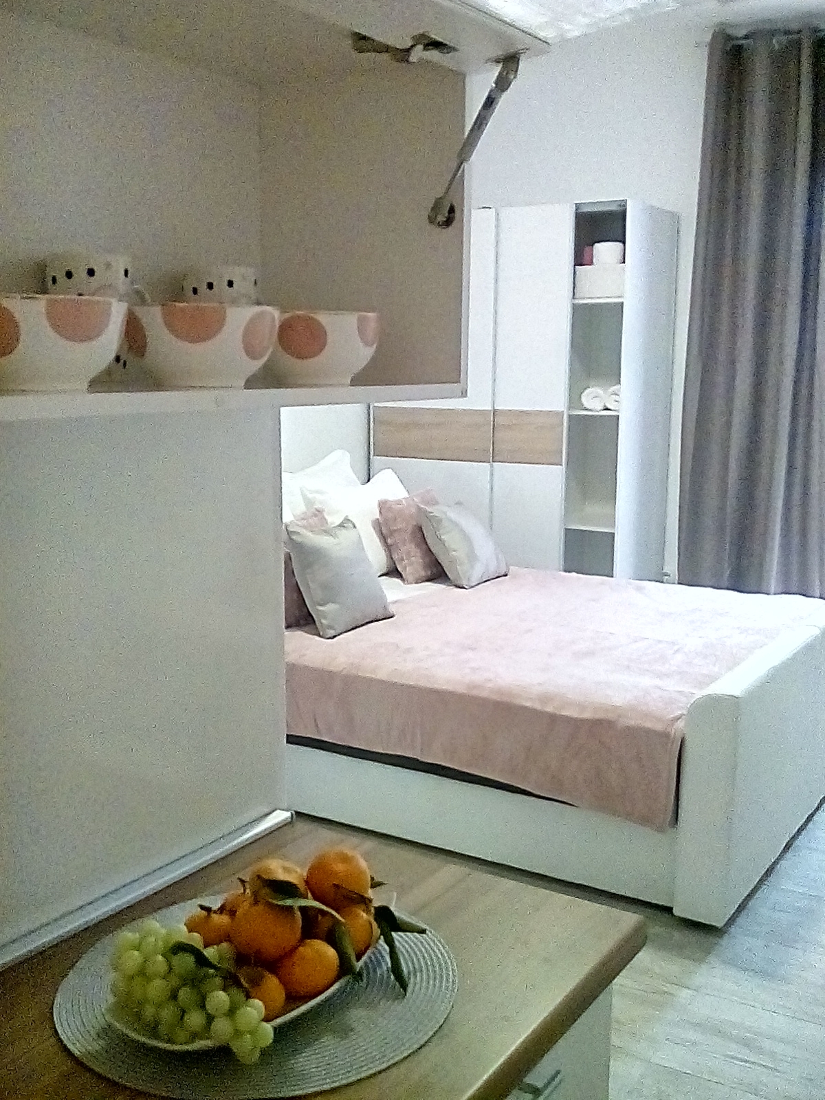 Studio flat with balcony and sea view Seget Vranjica, Trogir  AS-d