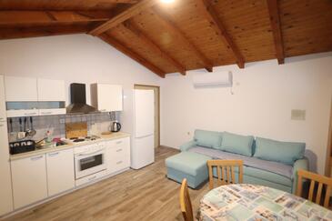 Borje, Dining room in the apartment, air condition available, (pet friendly) and WiFi.