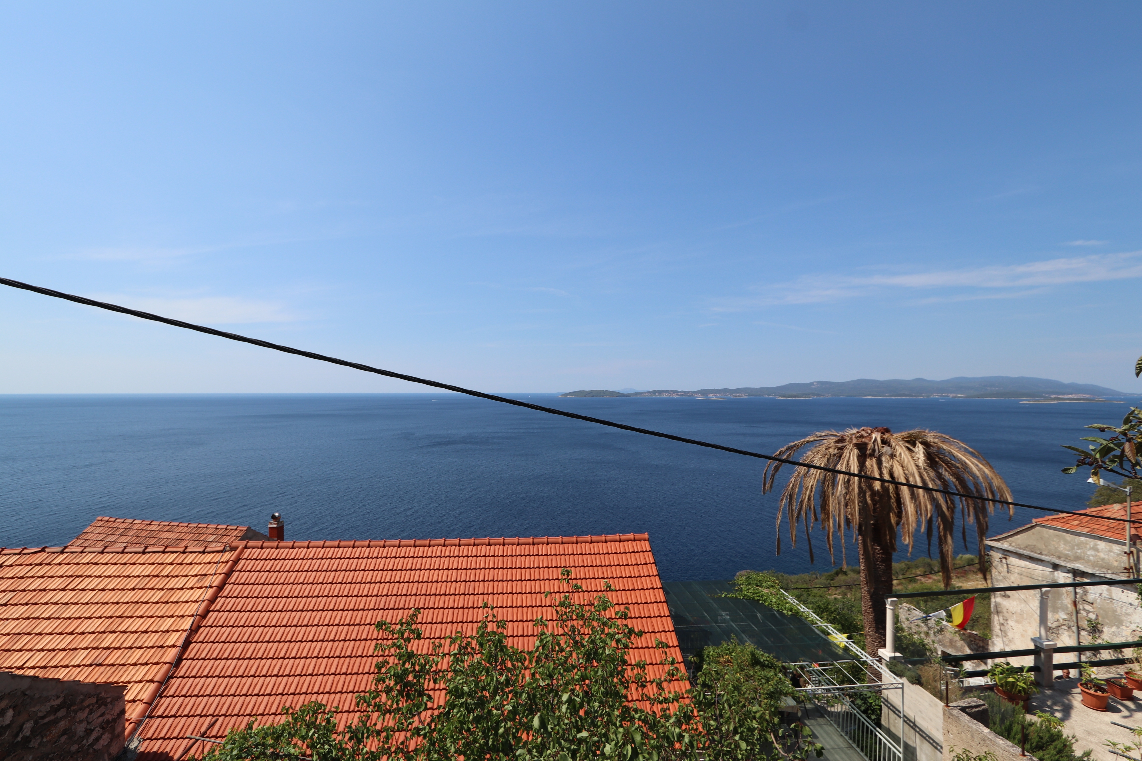 One bedroom apartment with terrace and sea view Borje, Pelješac  A-a