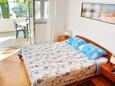 Ložnice 1 Vrsi - Mulo, Ložnice 1 v ubytování typu apartment, domácí mazlíčci povoleni a WiFi.