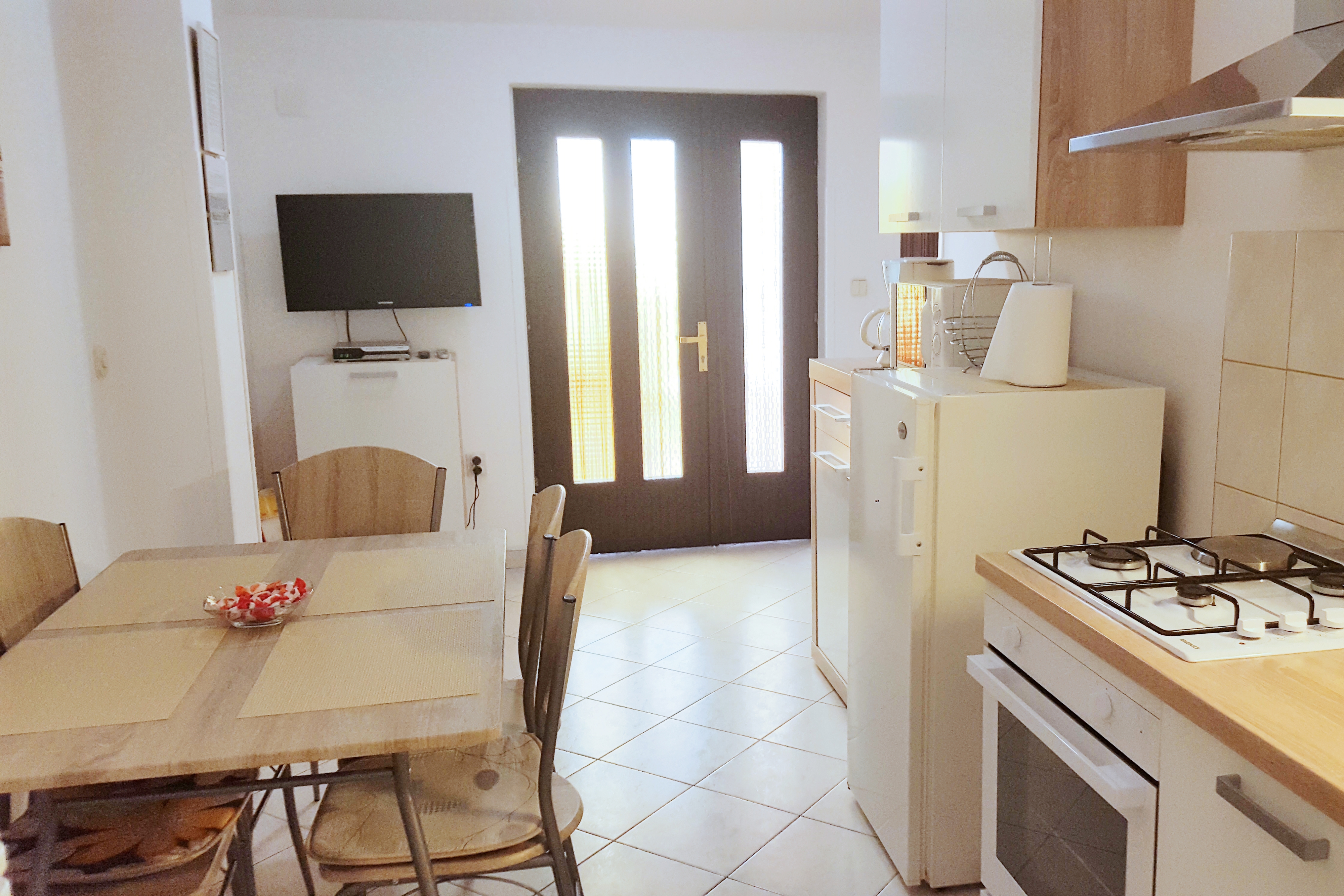 Three bedroom apartment with terrace and sea view Tribunj, Vodice (A-12529-a)