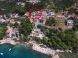 Pisak, Omiš, Obiekt 12545 - Apartamenty przy morzu ze żwirową plażą.