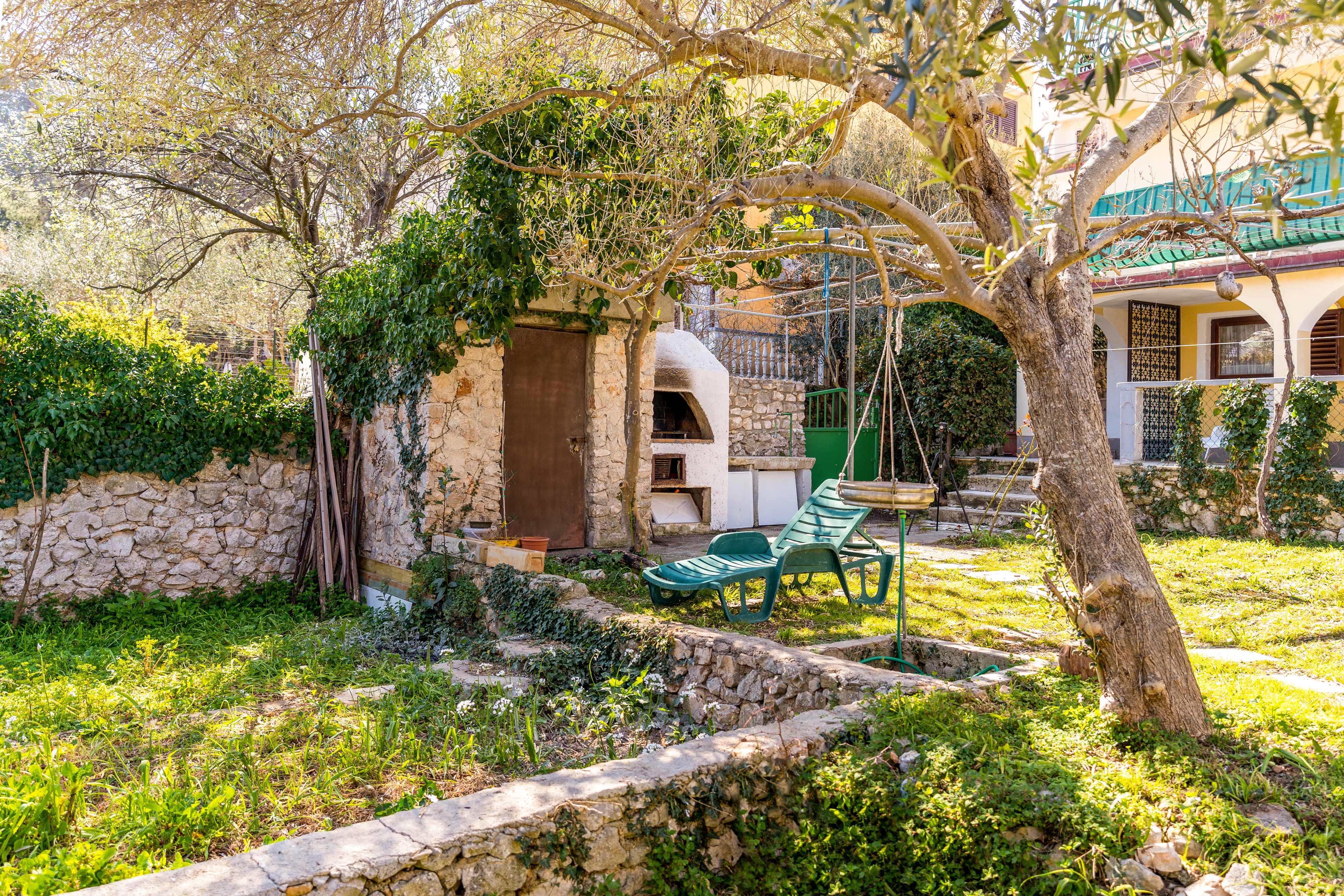 Studio flat with terrace Mali Lošinj, Lošinj (AS-12551-a)