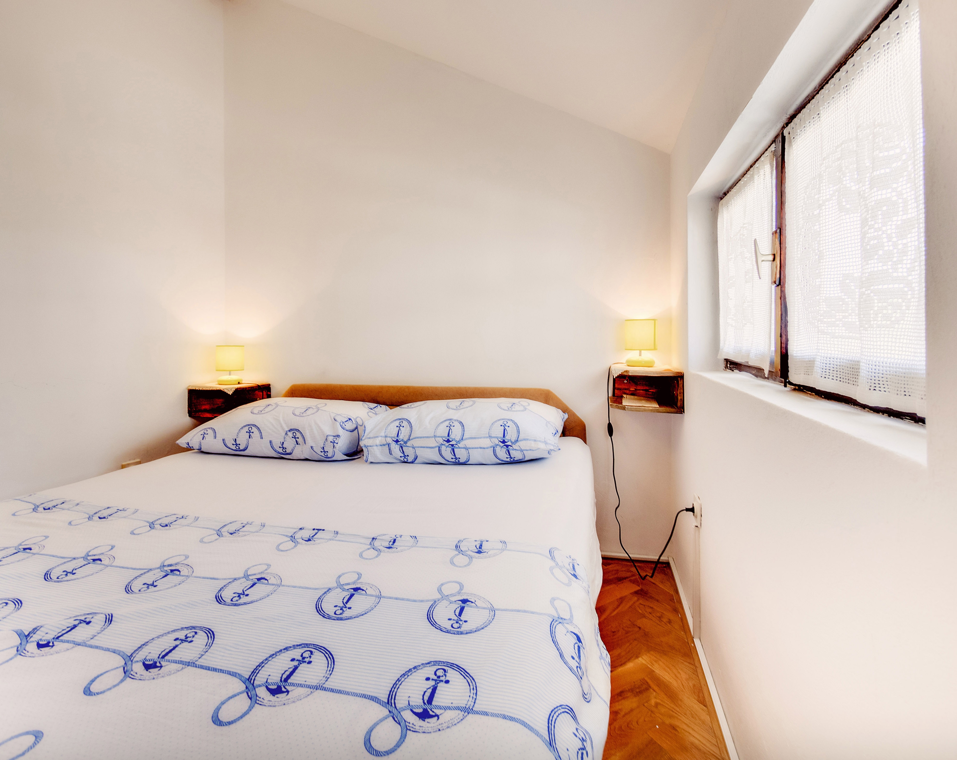 Two bedroom apartment with terrace and sea view Grebaštica, Šibenik  A-a