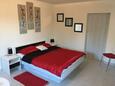 Camera da letto Mali Lošinj, Camera da letto nell'alloggi del tipo studio-apartment, animali domestici ammessi e WiFi.
