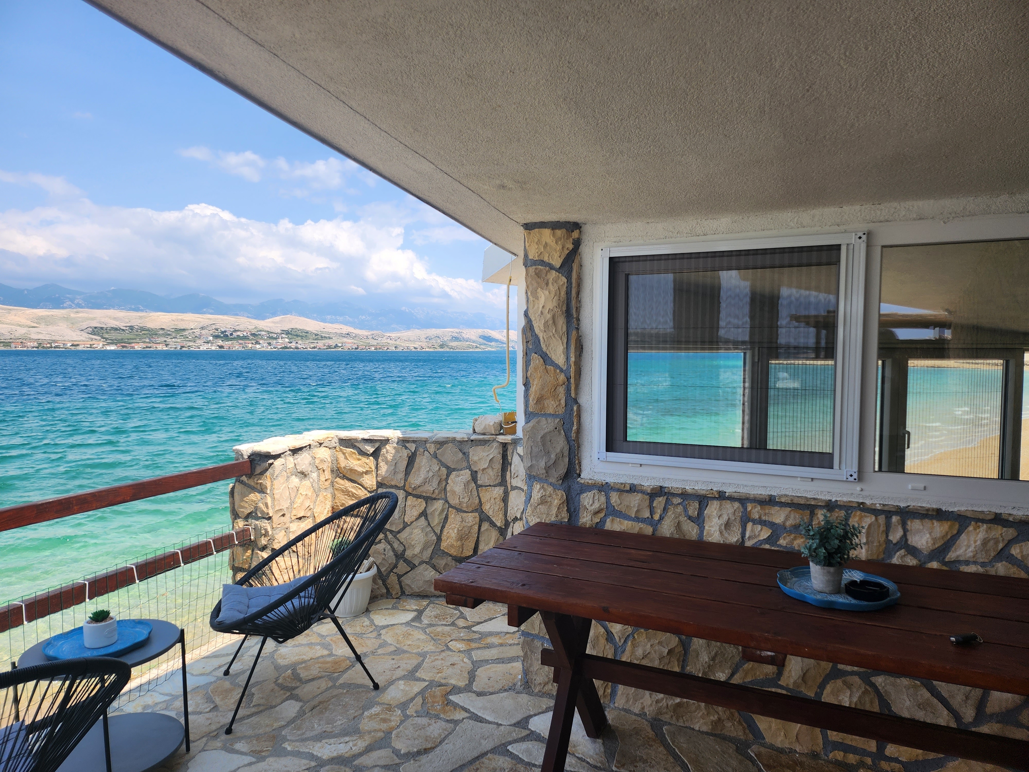 One bedroom house near beach Cove Prnjica, Pag  K
