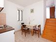 Dining room Prižba, Dining room in the studio-apartment, (pet friendly) and WiFi.