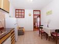 Prižba, Dining room in the studio-apartment, (pet friendly) and WiFi.