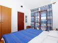 Ložnice Prižba, Ložnice v ubytování typu studio-apartment, domácí mazlíčci povoleni a WiFi.