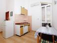 Dining room Prižba, Dining room in the studio-apartment, (pet friendly) and WiFi.