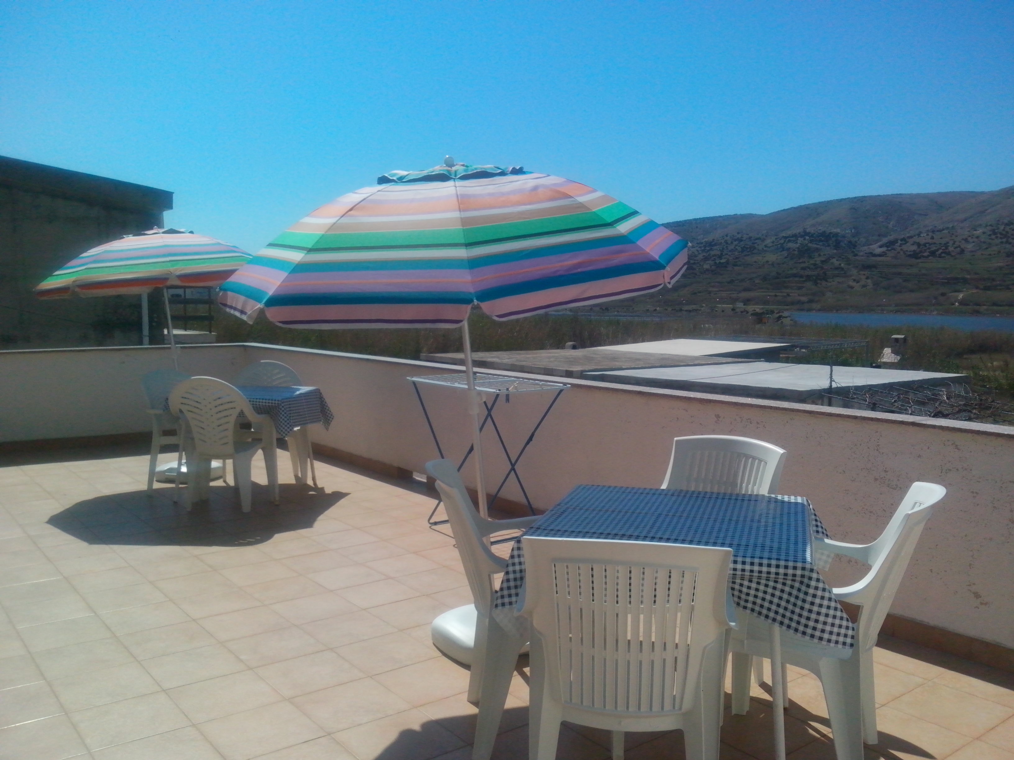 Three bedroom apartment with terrace and sea view Pag  A-a