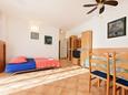 Living room Vodice, Living room in the apartment, air condition available, (pet friendly) and WiFi.