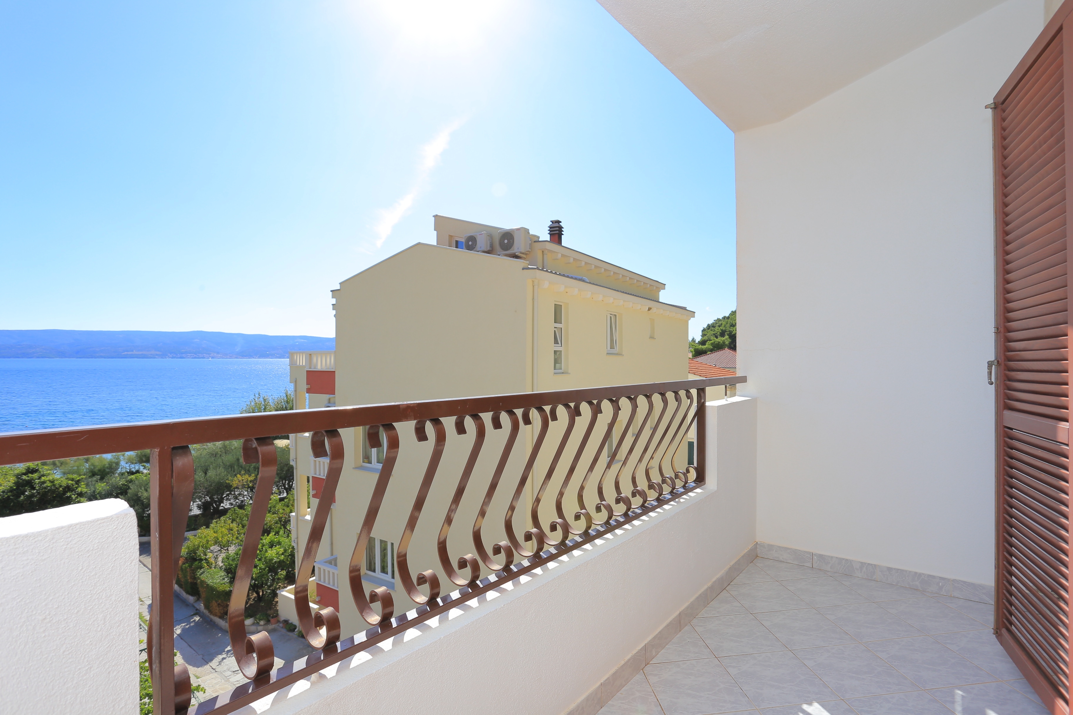One bedroom apartment with balcony and sea view Duće, Omiš  A-a