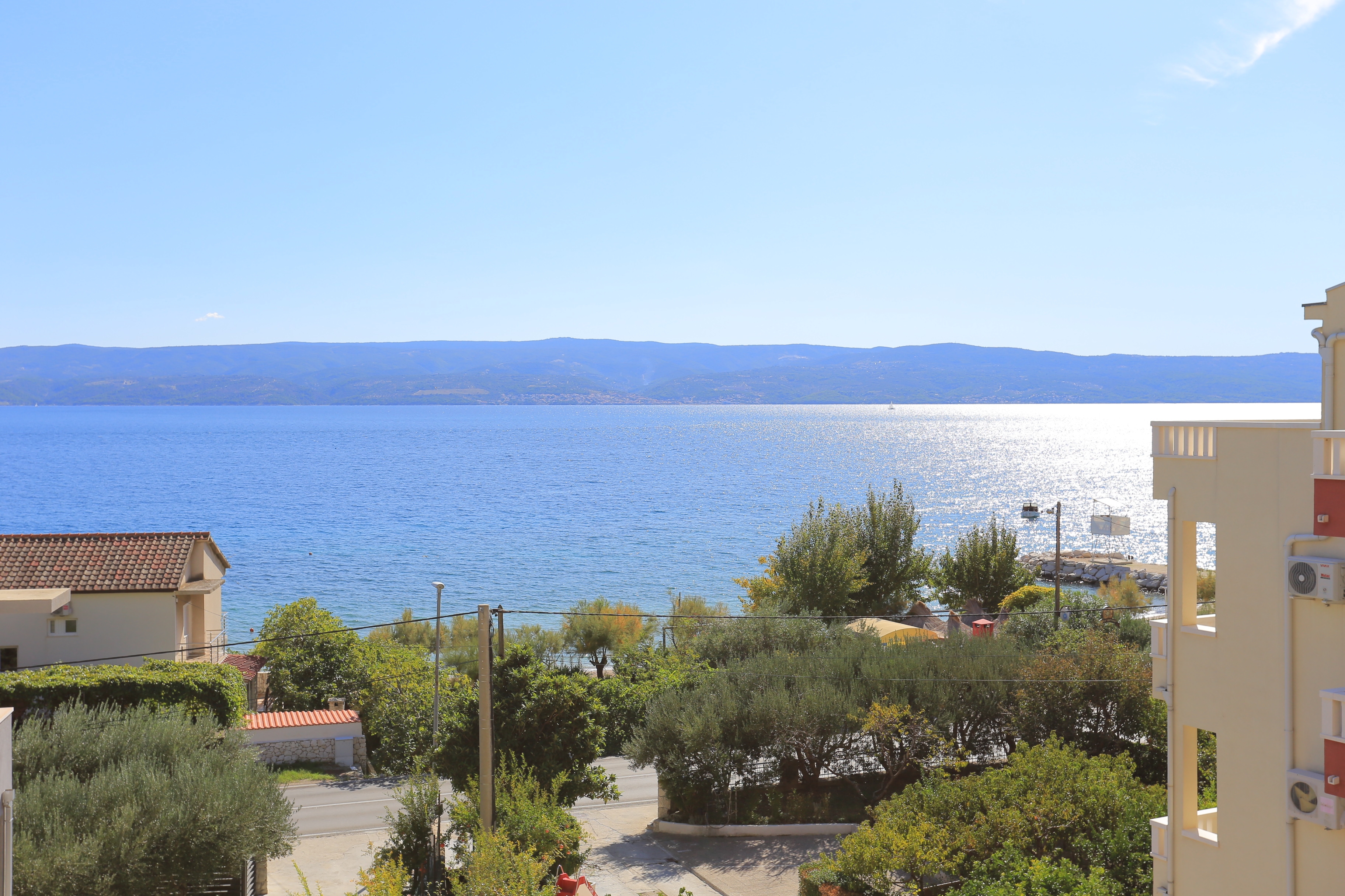 One bedroom apartment with balcony and sea view Duće, Omiš  A-a