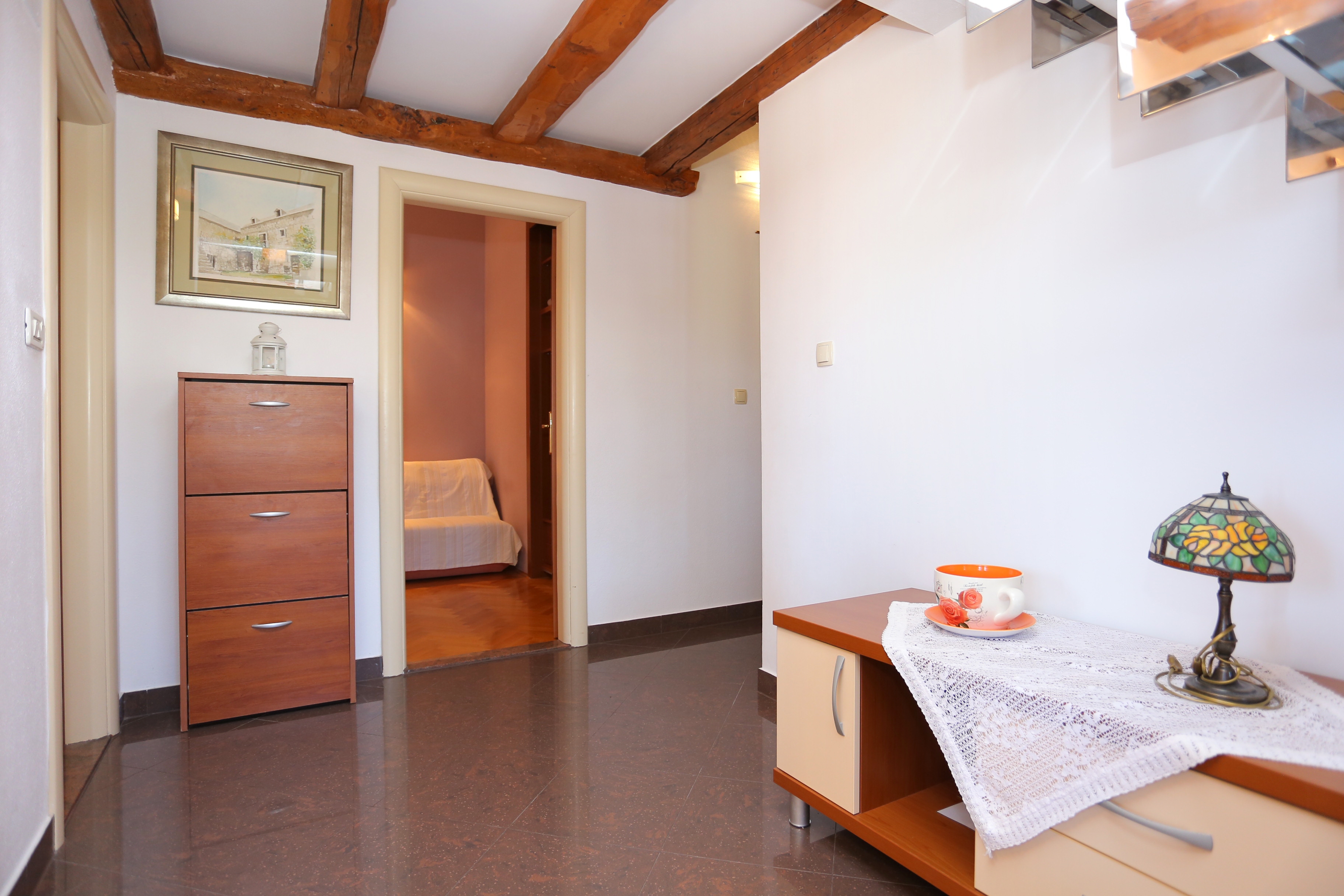 One bedroom apartment with balcony and sea view Duće, Omiš  A-a