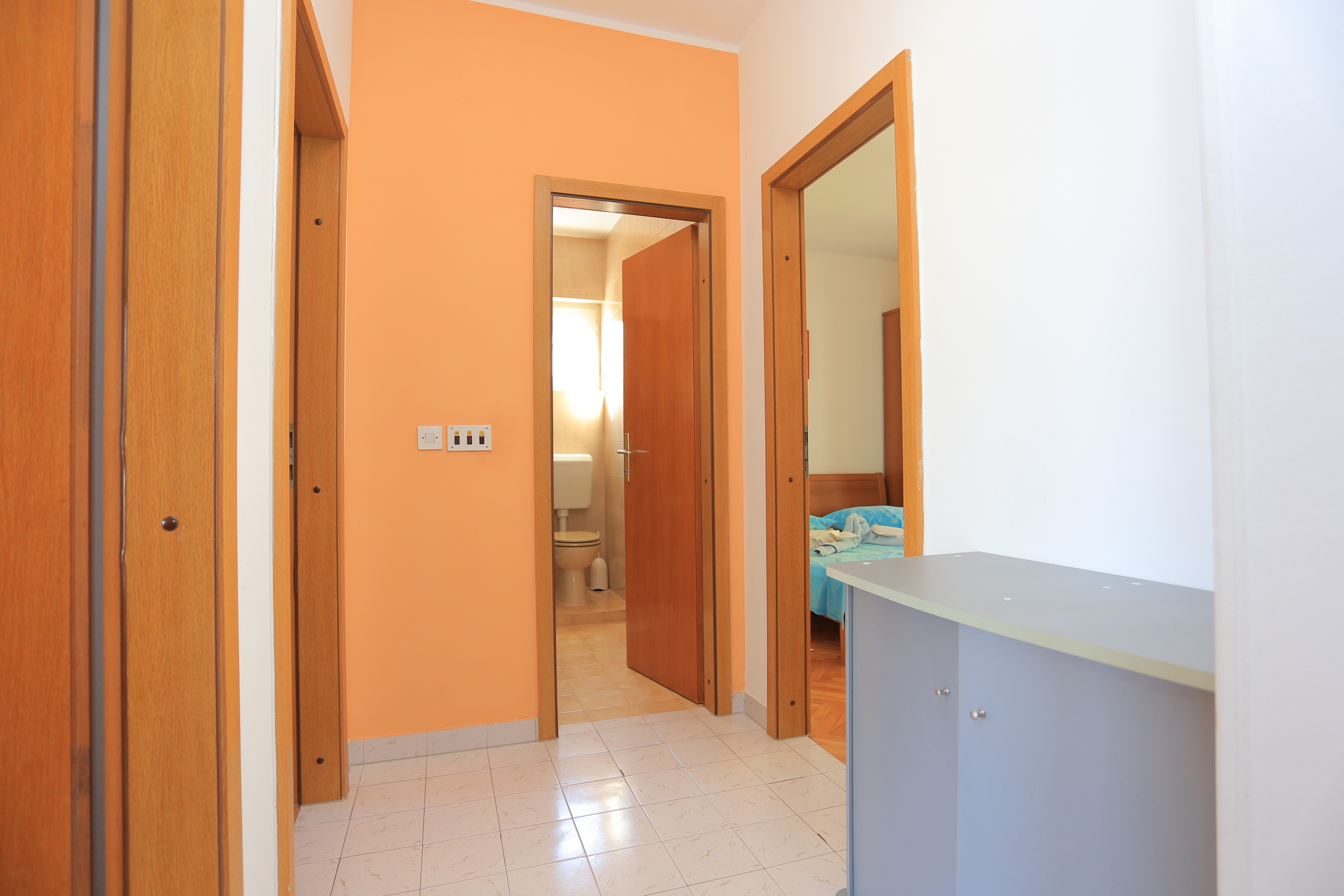 Three bedroom apartment with terrace and sea view Duće, Omiš  A-b