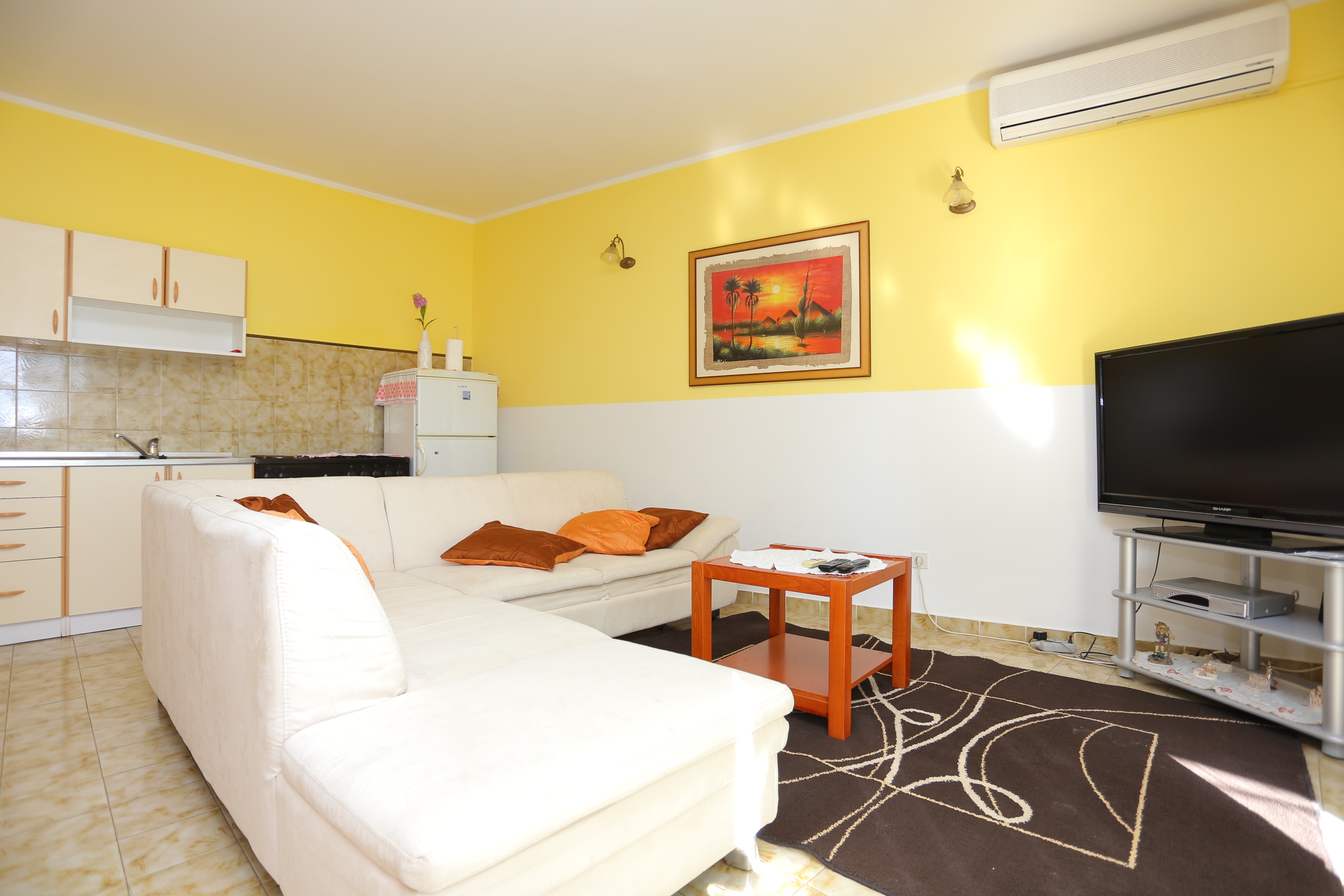 Three bedroom apartment with terrace and sea view Duće, Omiš (A-12687-b)