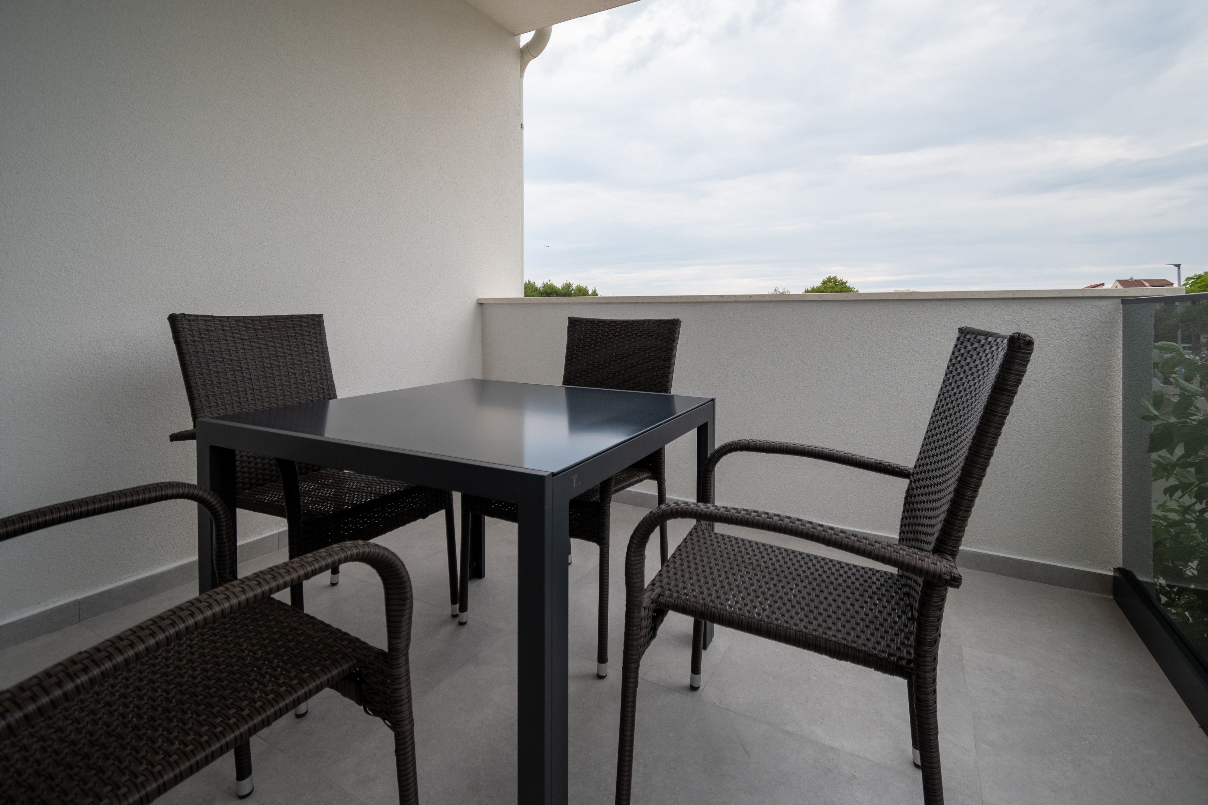 One bedroom apartment with terrace Vir  A-c